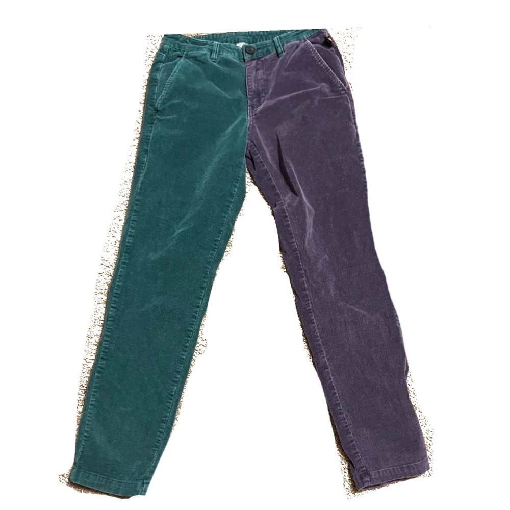 Golf Wang Corduroy Pants Rare Green/Purple Odd Future vintage Tyler creator